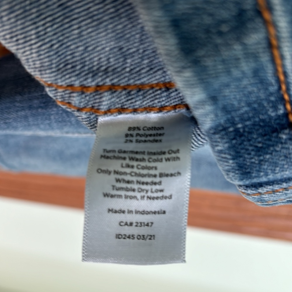 Talbots Jean Jacket - image 8